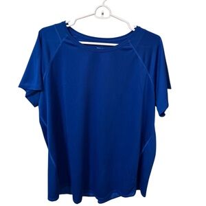 Tek Gear royal blue, lightweight athletic T-shirt size XL tall fit